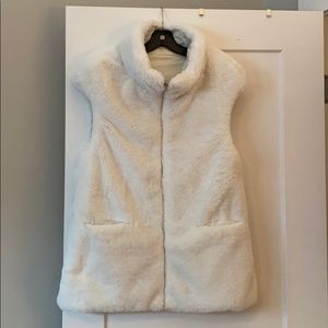 Save the Duck reversible faux fur vest